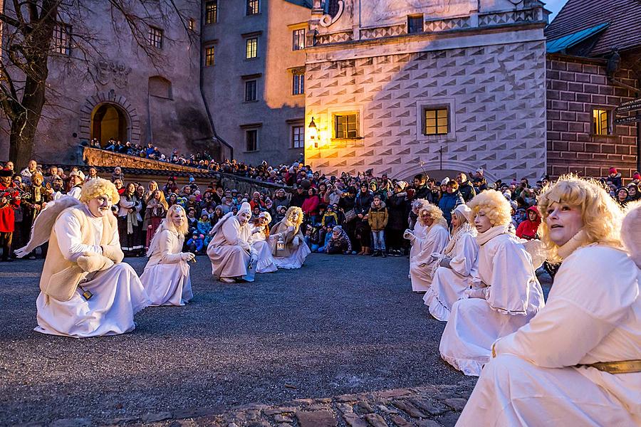 Živý Betlém, 23.12.2018, Advent a Vánoce v Českém Krumlově