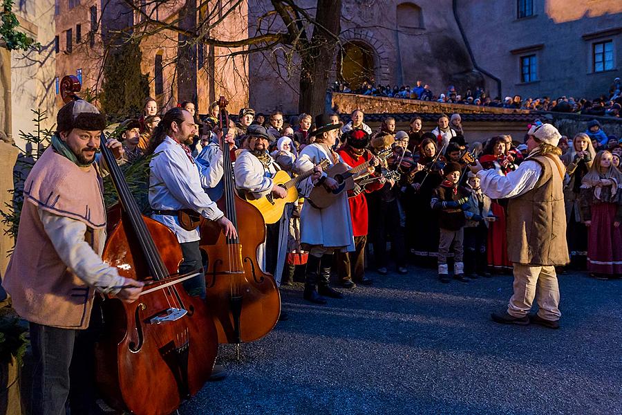 Live Nativity Scene, 23.12.2018, Advent and Christmas in Český Krumlov