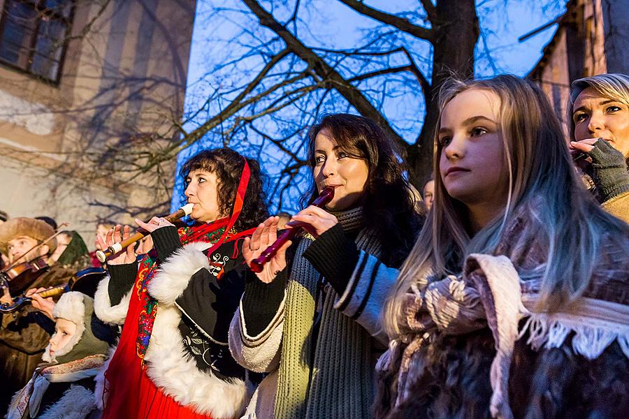 Lebende Krippe, 23.12.2018, Advent und Weihnachten in Český Krumlov