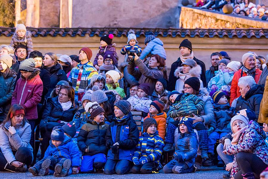 Live Nativity Scene, 23.12.2018, Advent and Christmas in Český Krumlov