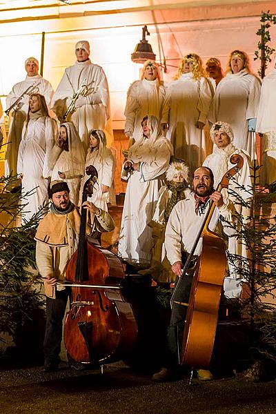 Lebende Krippe, 23.12.2018, Advent und Weihnachten in Český Krumlov