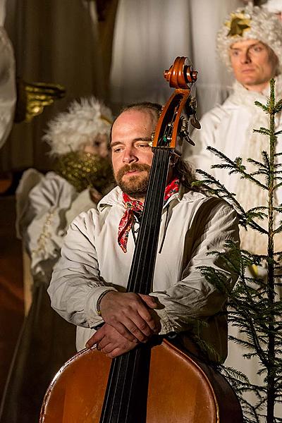 Lebende Krippe, 23.12.2018, Advent und Weihnachten in Český Krumlov