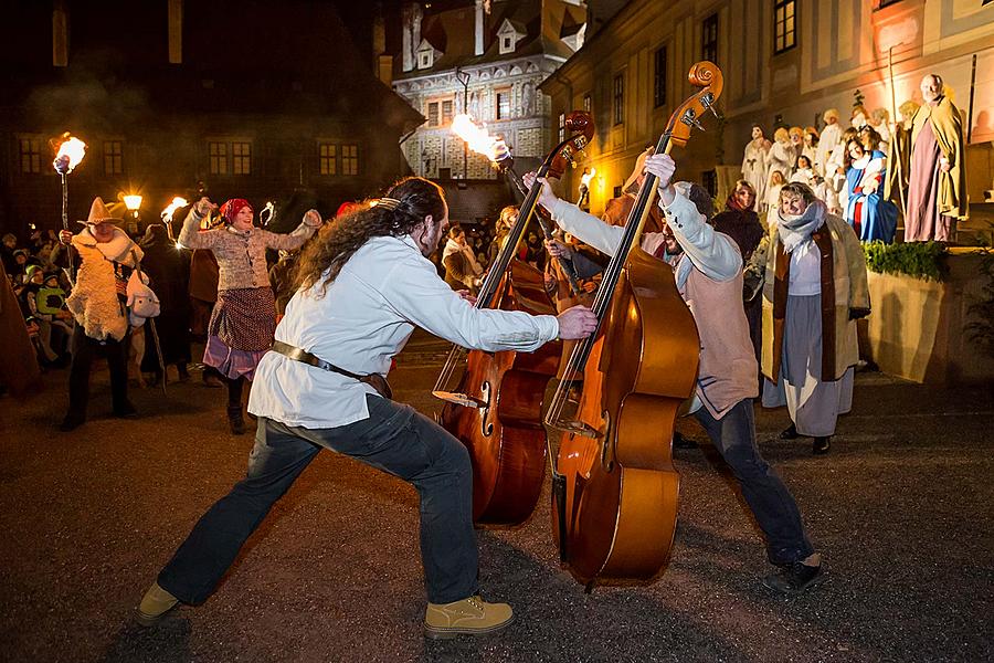 Lebende Krippe, 23.12.2018, Advent und Weihnachten in Český Krumlov