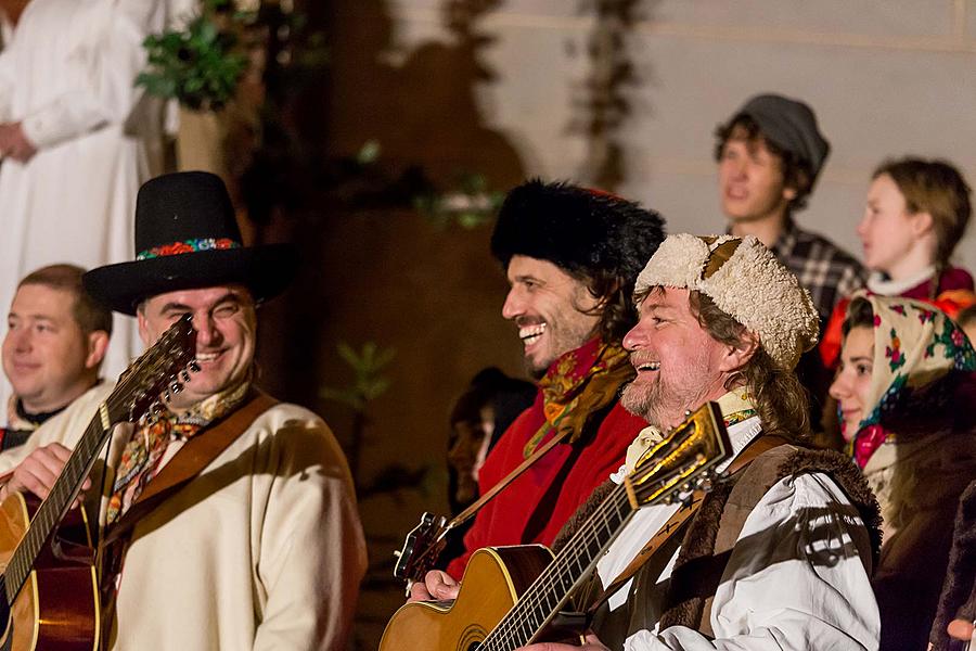 Lebende Krippe, 23.12.2018, Advent und Weihnachten in Český Krumlov