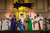 Lebende Krippe, 23.12.2018, Advent und Weihnachten in Český Krumlov, Foto: Lubor Mrázek