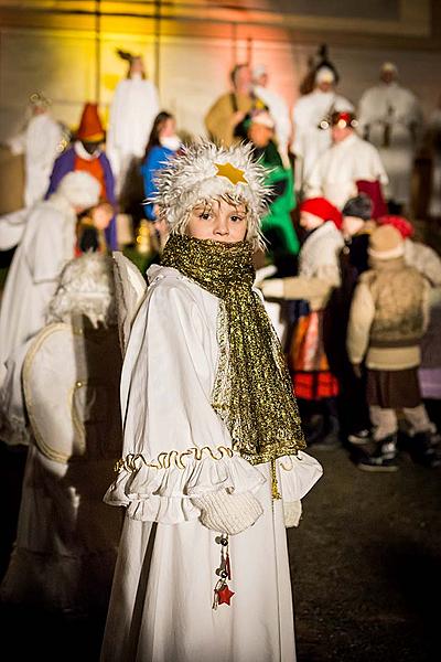 Live Nativity Scene, 23.12.2018, Advent and Christmas in Český Krumlov