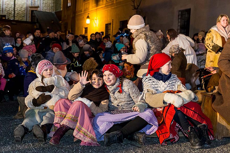 Lebende Krippe, 23.12.2018, Advent und Weihnachten in Český Krumlov