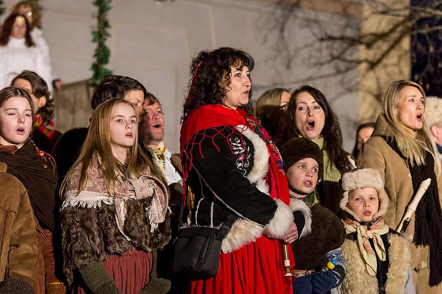 Live Nativity Scene, 23.12.2018, Advent and Christmas in Český Krumlov