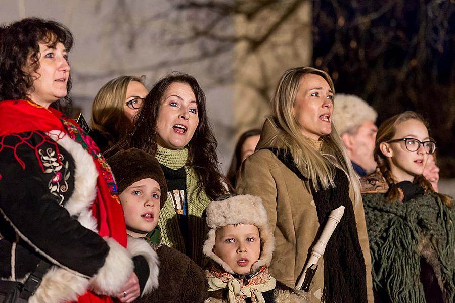 Živý Betlém, 23.12.2018, Advent a Vánoce v Českém Krumlově