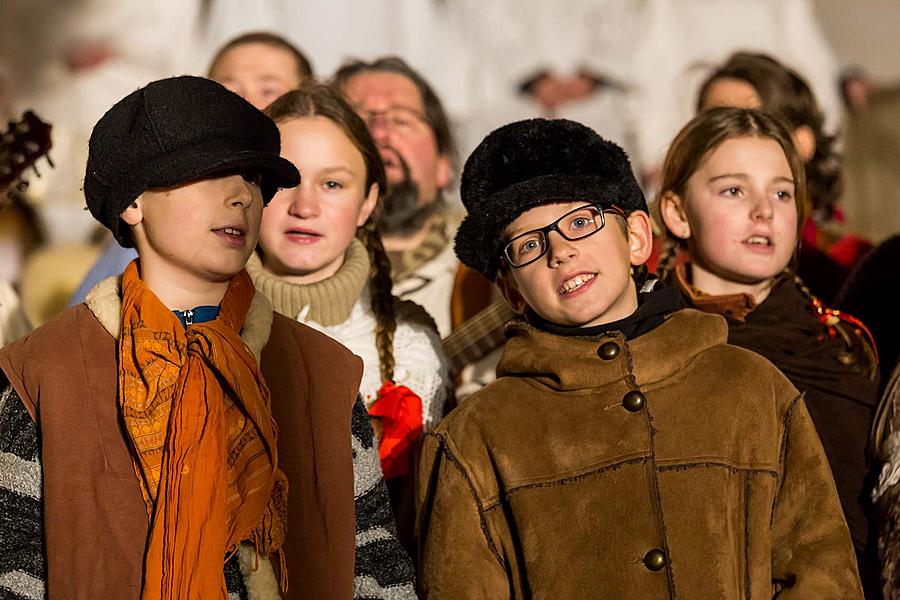 Lebende Krippe, 23.12.2018, Advent und Weihnachten in Český Krumlov