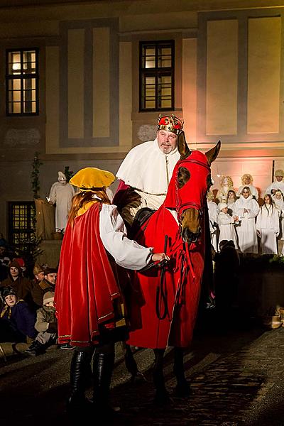 Live Nativity Scene, 23.12.2018, Advent and Christmas in Český Krumlov