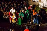 Lebende Krippe, 23.12.2018, Advent und Weihnachten in Český Krumlov, Foto: Lubor Mrázek