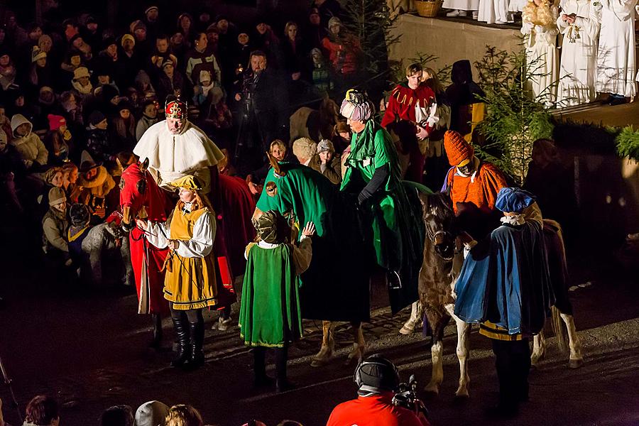 Live Nativity Scene, 23.12.2018, Advent and Christmas in Český Krumlov