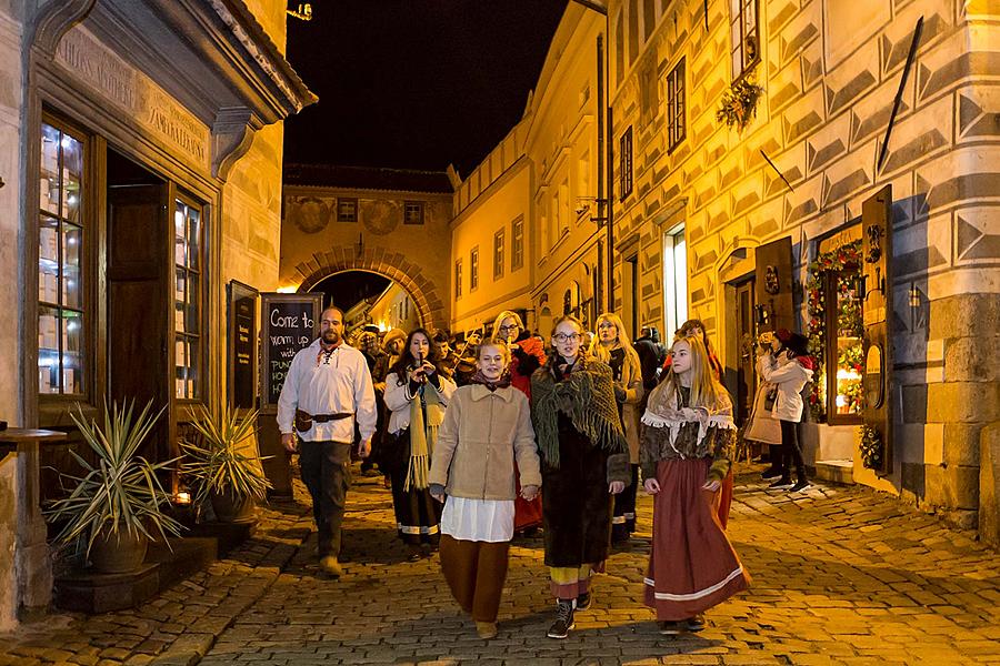 Lebende Krippe, 23.12.2018, Advent und Weihnachten in Český Krumlov