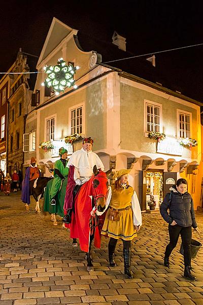 Lebende Krippe, 23.12.2018, Advent und Weihnachten in Český Krumlov