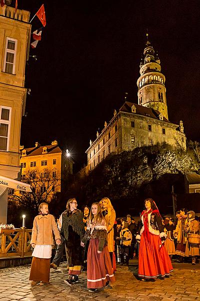 Live Nativity Scene, 23.12.2018, Advent and Christmas in Český Krumlov