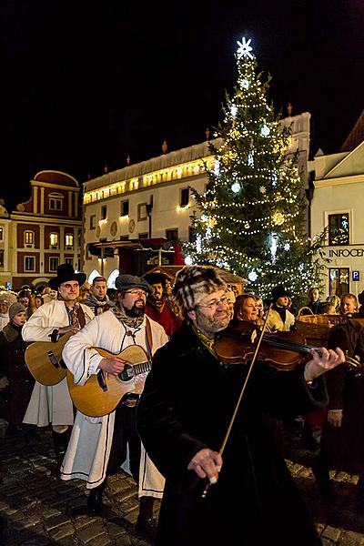 Live Nativity Scene, 23.12.2018, Advent and Christmas in Český Krumlov