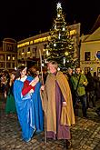 Lebende Krippe, 23.12.2018, Advent und Weihnachten in Český Krumlov, Foto: Lubor Mrázek