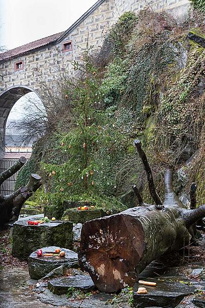 Bärenweihnachten, 24.12.2018, Advent und Weihnachten in Český Krumlov