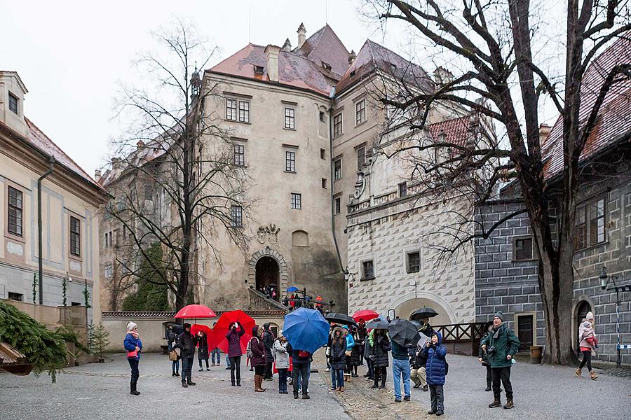 Bärenweihnachten, 24.12.2018, Advent und Weihnachten in Český Krumlov