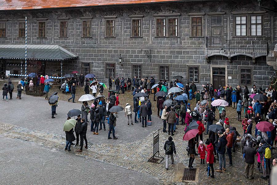 Bärenweihnachten, 24.12.2018, Advent und Weihnachten in Český Krumlov