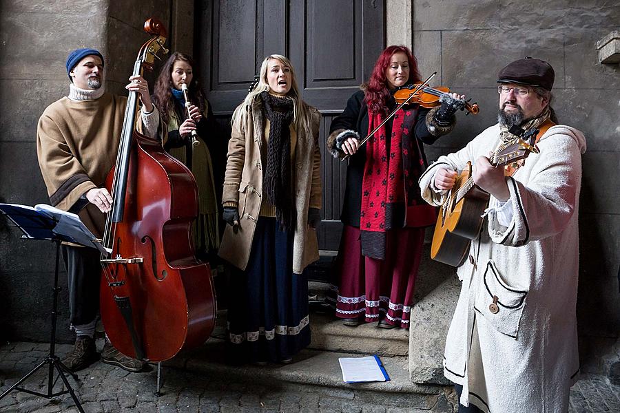 Bärenweihnachten, 24.12.2018, Advent und Weihnachten in Český Krumlov