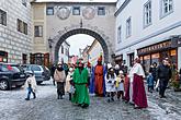 Tři králové, 6.1.2019, Advent a Vánoce v Českém Krumlově, foto: Lubor Mrázek