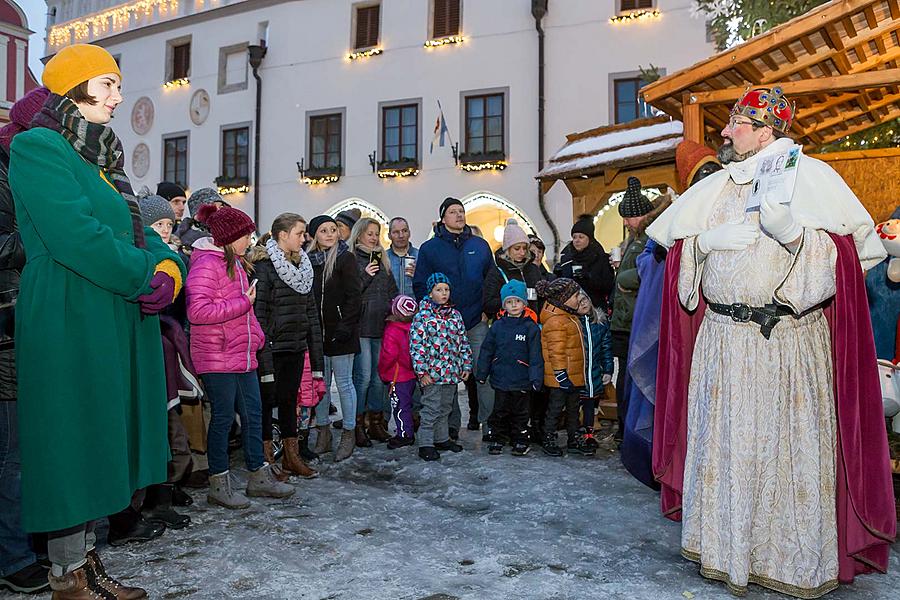 Drei Könige, 6.1.2019, Advent und Weihnachten in Český Krumlov