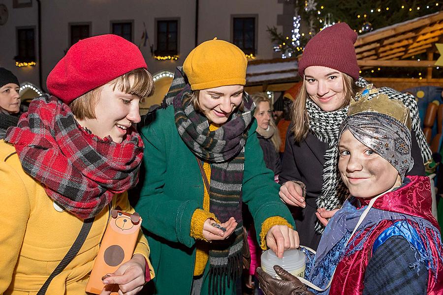 Drei Könige, 6.1.2019, Advent und Weihnachten in Český Krumlov