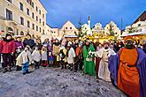 Drei Könige, 6.1.2019, Advent und Weihnachten in Český Krumlov, Foto: Lubor Mrázek