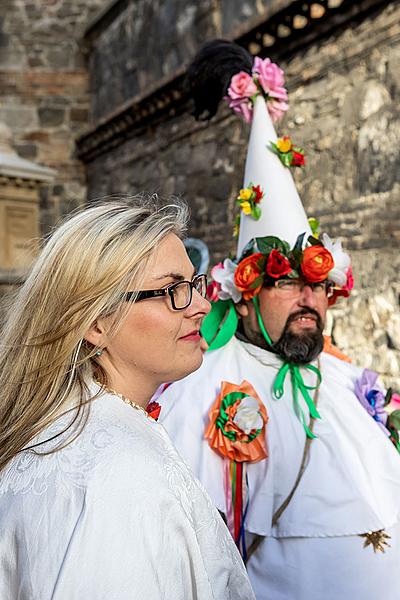 Carnival parade in Český Krumlov, 5th March 2019