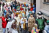 Carnival parade in Český Krumlov, 5th March 2019, photo by: Lubor Mrázek