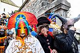 Carnival parade in Český Krumlov, 5th March 2019, photo by: Lubor Mrázek