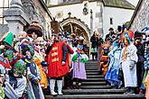 Carnival parade in Český Krumlov, 5th March 2019, photo by: Lubor Mrázek