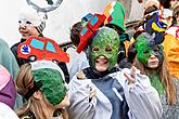 Carnival parade in Český Krumlov, 5th March 2019, photo by: Lubor Mrázek