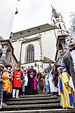 Carnival parade in Český Krumlov, 5th March 2019, photo by: Lubor Mrázek