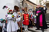 Carnival parade in Český Krumlov, 5th March 2019, photo by: Lubor Mrázek