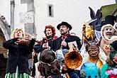 Carnival parade in Český Krumlov, 5th March 2019, photo by: Lubor Mrázek