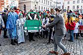 Carnival parade in Český Krumlov, 5th March 2019, photo by: Lubor Mrázek