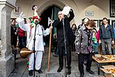 Carnival parade in Český Krumlov, 5th March 2019, photo by: Lubor Mrázek