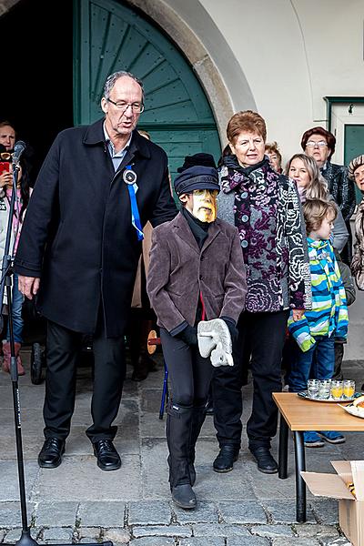 Carnival parade in Český Krumlov, 5th March 2019