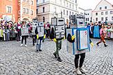 Carnival parade in Český Krumlov, 5th March 2019, photo by: Lubor Mrázek