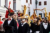 Carnival parade in Český Krumlov, 5th March 2019, photo by: Lubor Mrázek