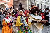 Carnival parade in Český Krumlov, 5th March 2019, photo by: Lubor Mrázek