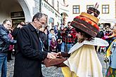 Carnival parade in Český Krumlov, 5th March 2019, photo by: Lubor Mrázek