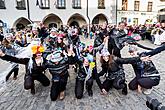 Carnival parade in Český Krumlov, 5th March 2019, photo by: Lubor Mrázek