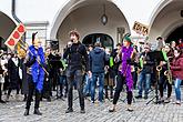 Carnival parade in Český Krumlov, 5th March 2019, photo by: Lubor Mrázek