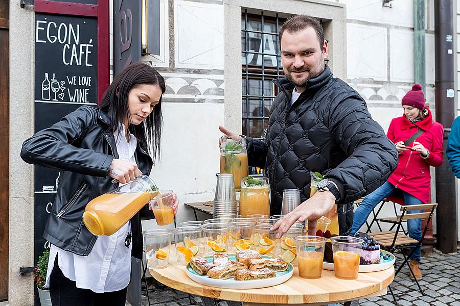 Masopustní průvod v Českém Krumlově, 5. března 2019