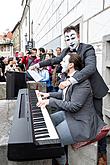 Carnival parade in Český Krumlov, 5th March 2019, photo by: Lubor Mrázek