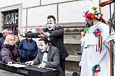 Carnival parade in Český Krumlov, 5th March 2019, photo by: Lubor Mrázek